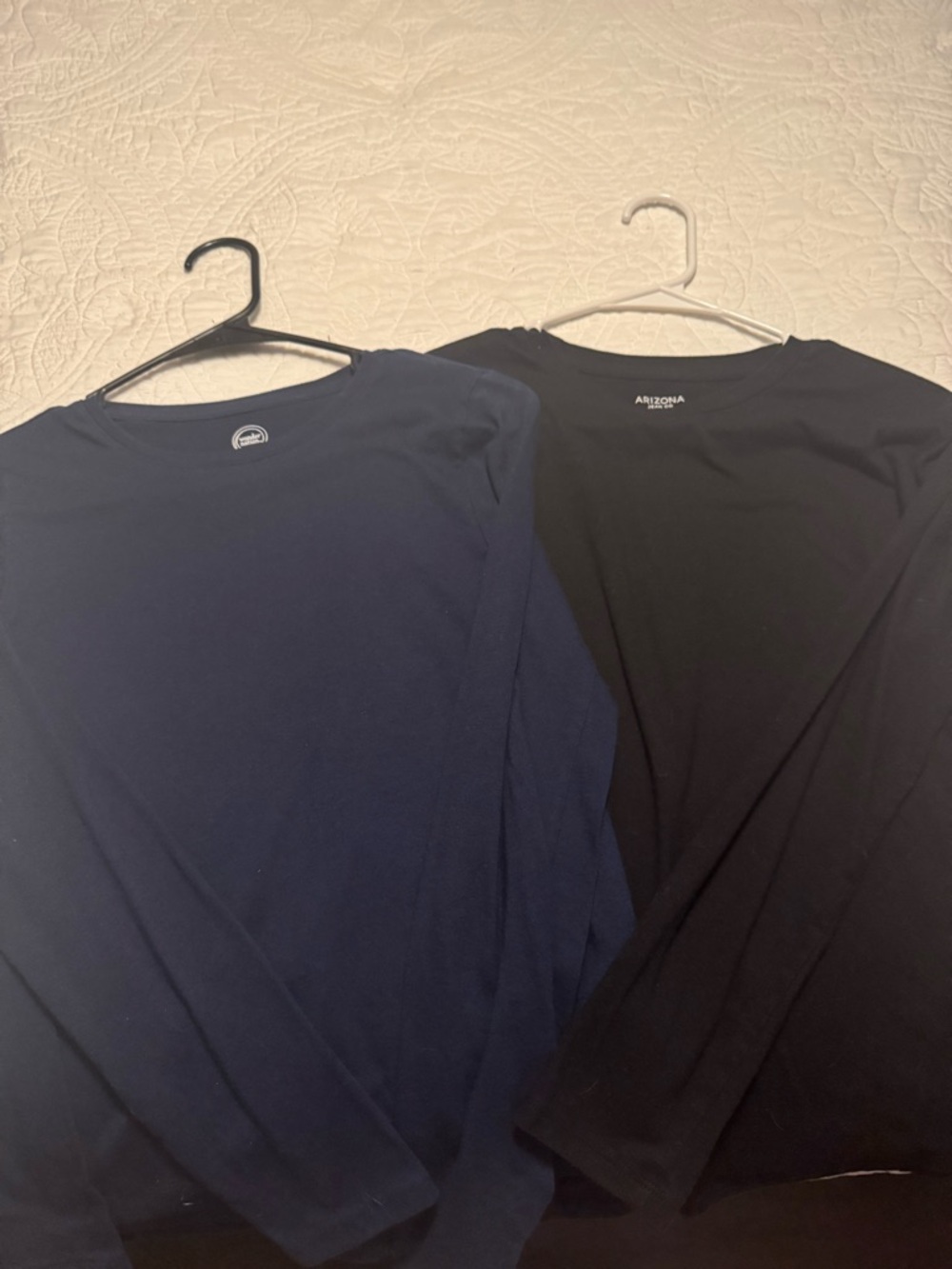 wonder nation Navy Long Sleeve Tee